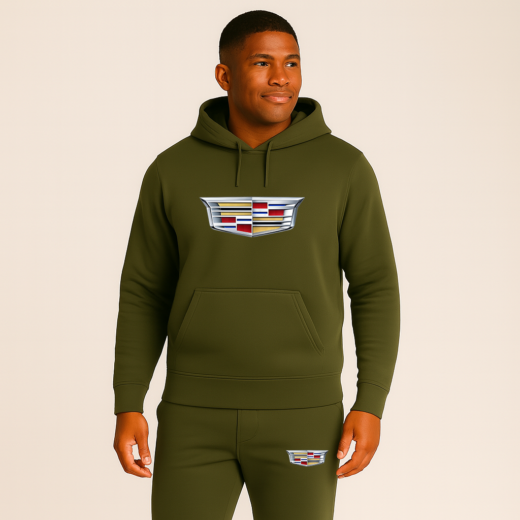 Men’s Cadillac Car Hoodie Joggers Set