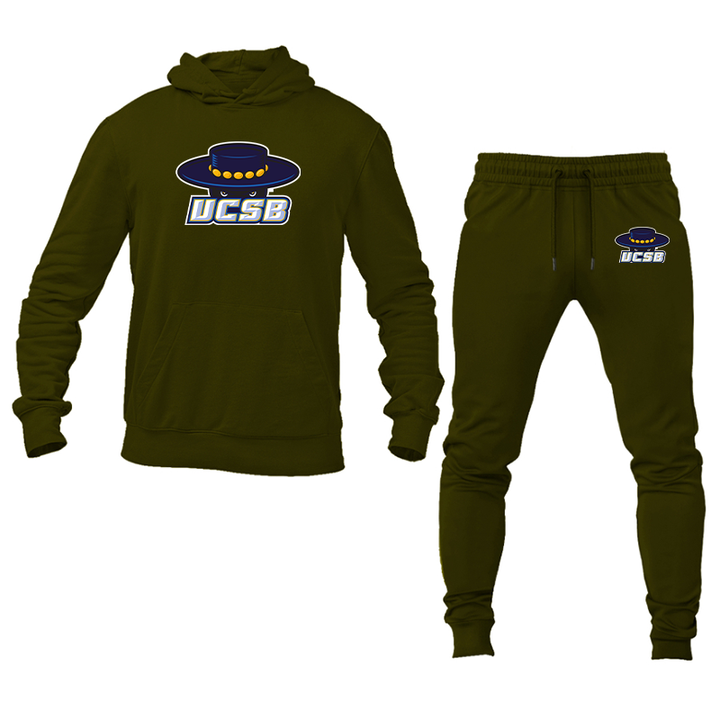 Men's UCSB Gauchos Hoodie Joggers Set