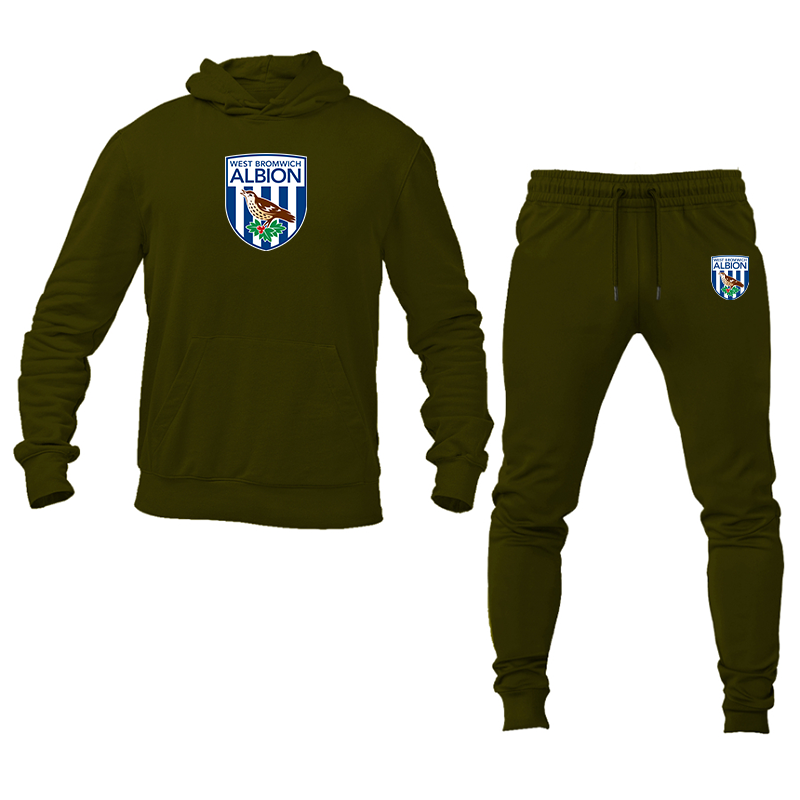 Men's West Bromwich Albion Soccer Hoodie Joggers Set