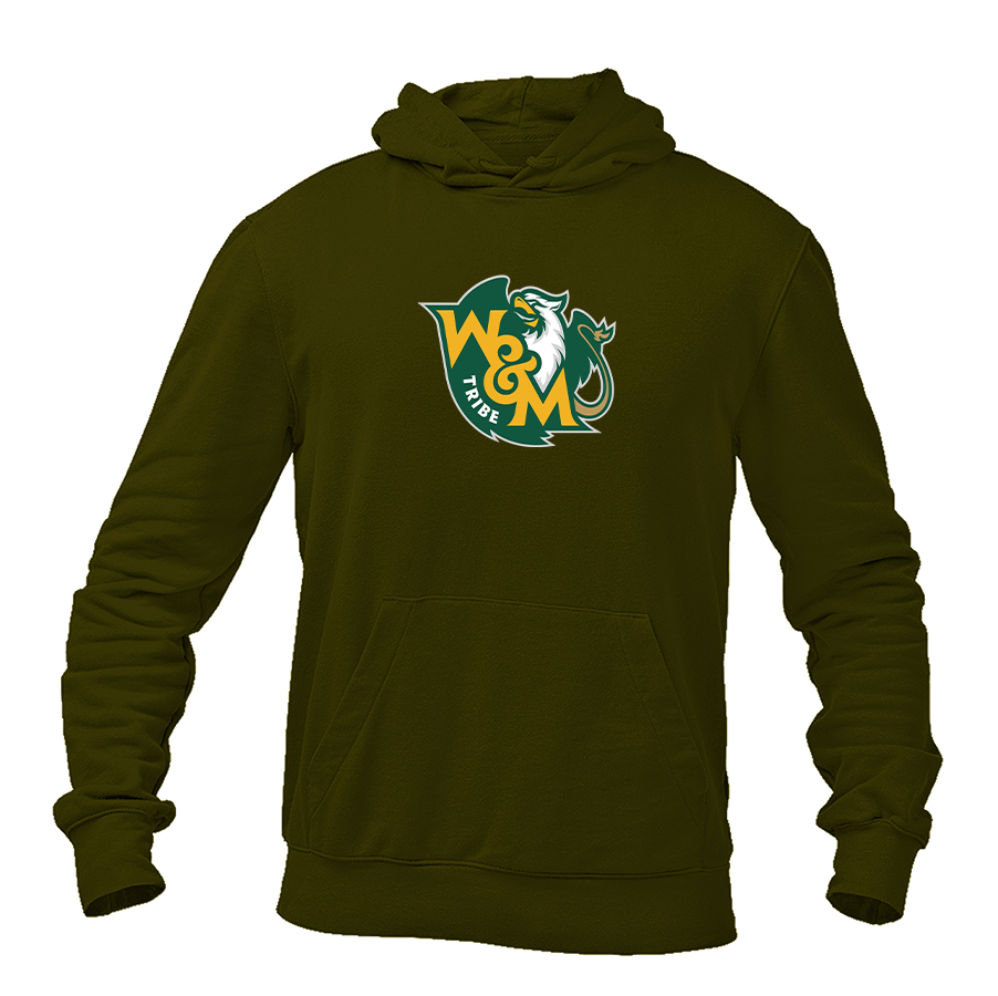 Men's William and Mary Tribe  Gildan  Heavy Blend Hooded Sweatshirt