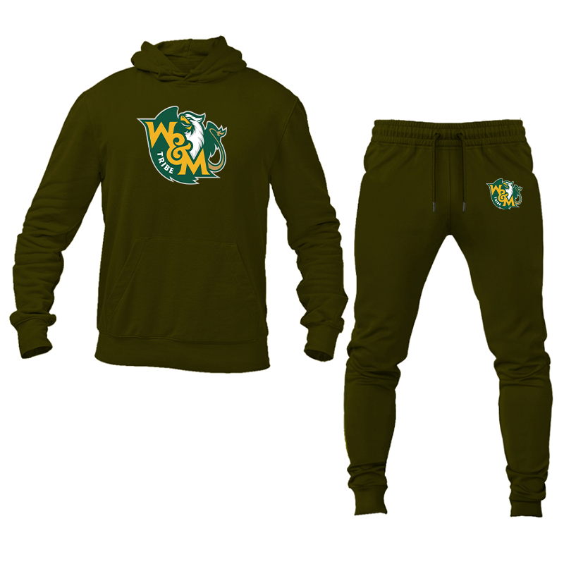 Men's William and Mary Tribe Hoodie Joggers Set
