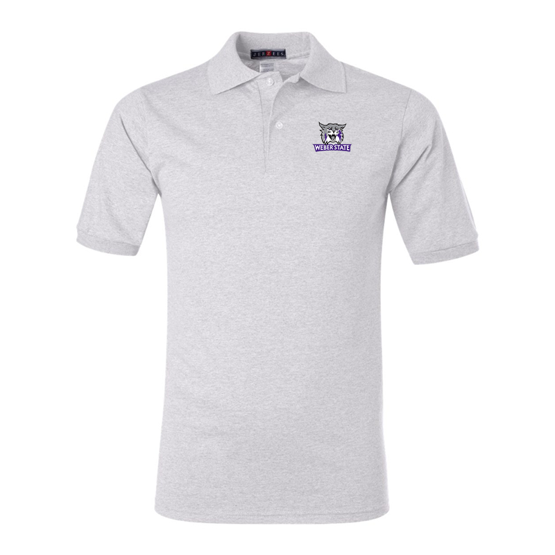 Men's Weber State Wildcats JERZEES  SpotShield polo