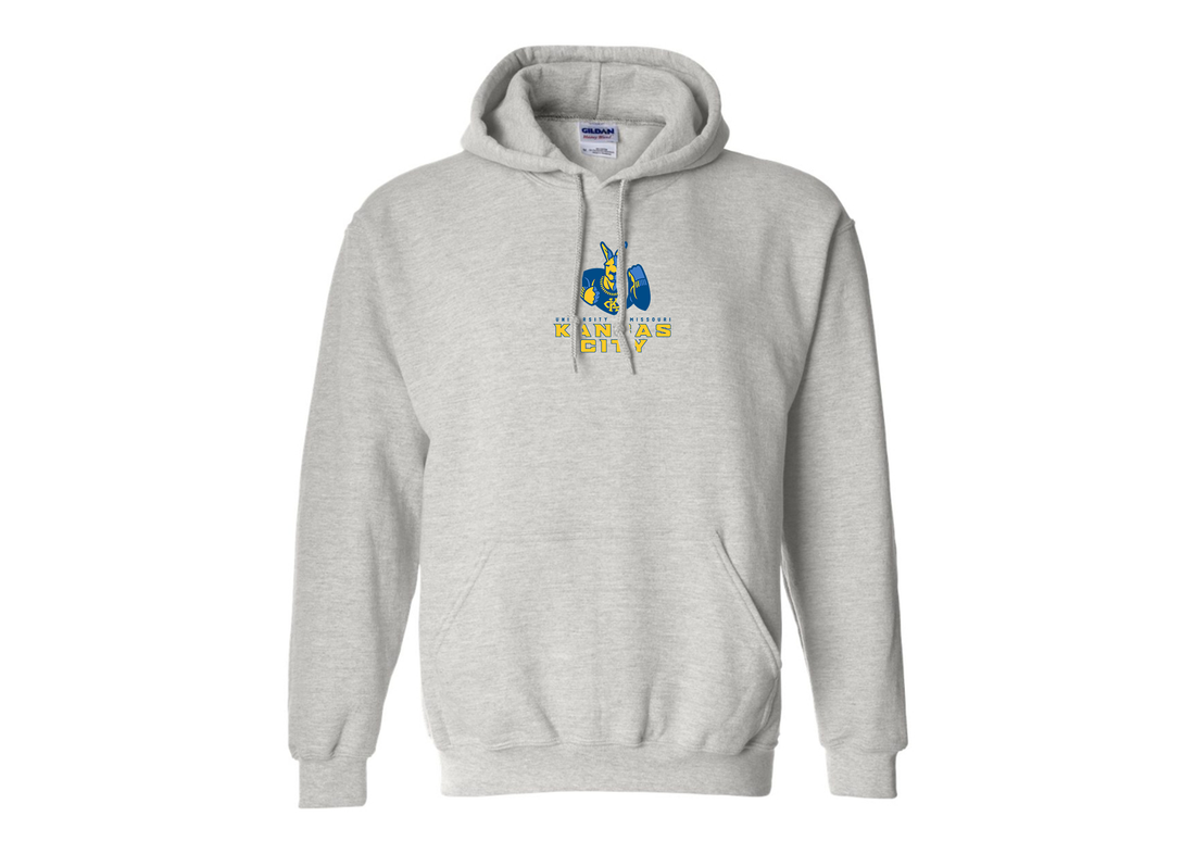 Men's UMKC Kangaroos Gildan Heavy Blend Hooded Sweatshirt