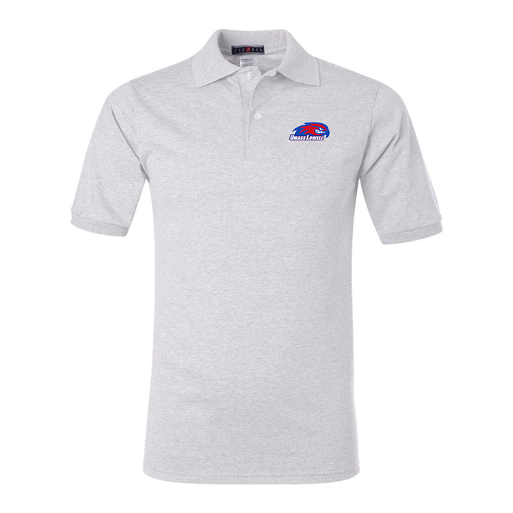 Men's UMass Lowell River Hawks JERZEES  SpotShield polo