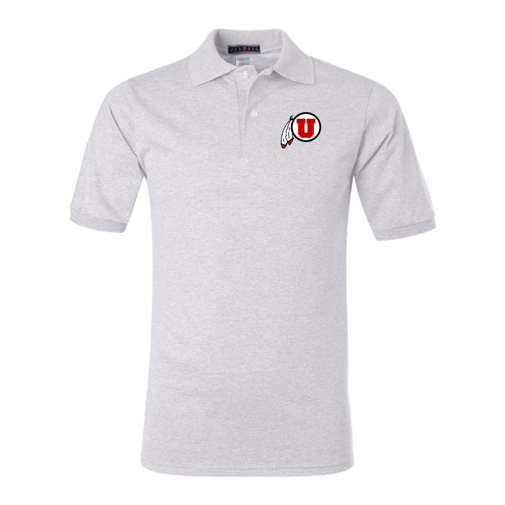 Men's Utah Utes  JERZEES  SpotShield polo