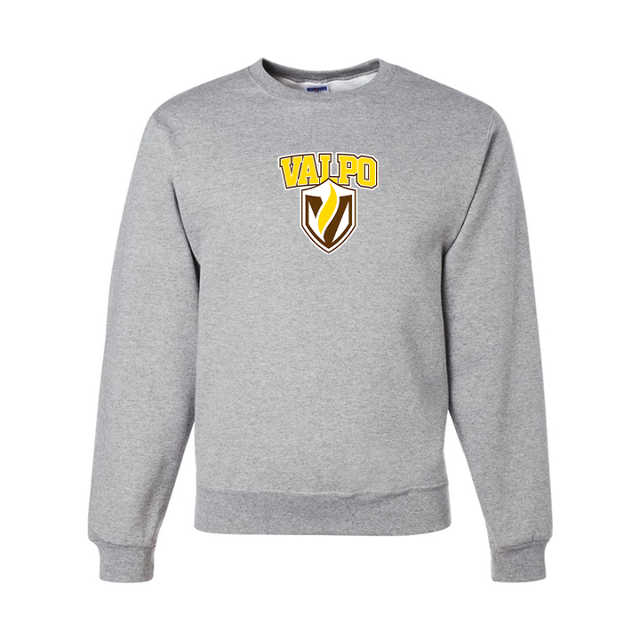 Men's Valparaiso Crusaders JERZEES NuBlend Crewneck Sweatshirt