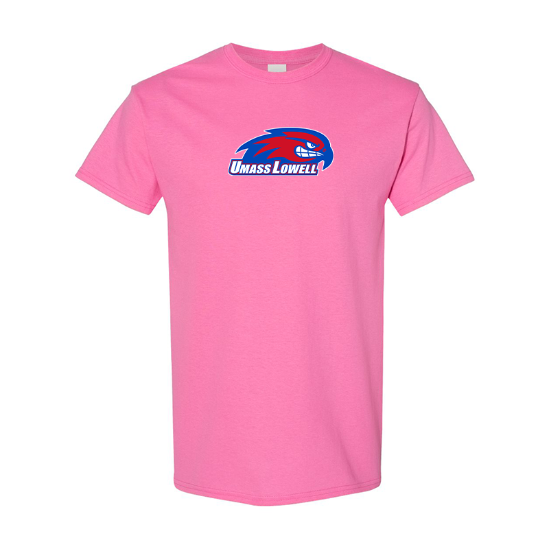 Men's  UMass Lowell River Hawks Gildan Heavy Cotton T-Shirt