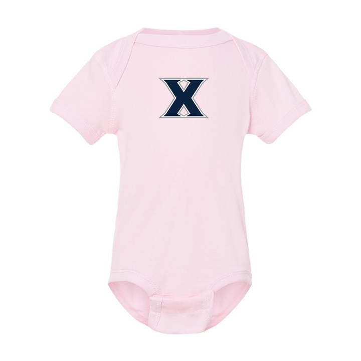 Xavier Musketeers  Rabbit Skins Infant Baby Rib Bodysuit