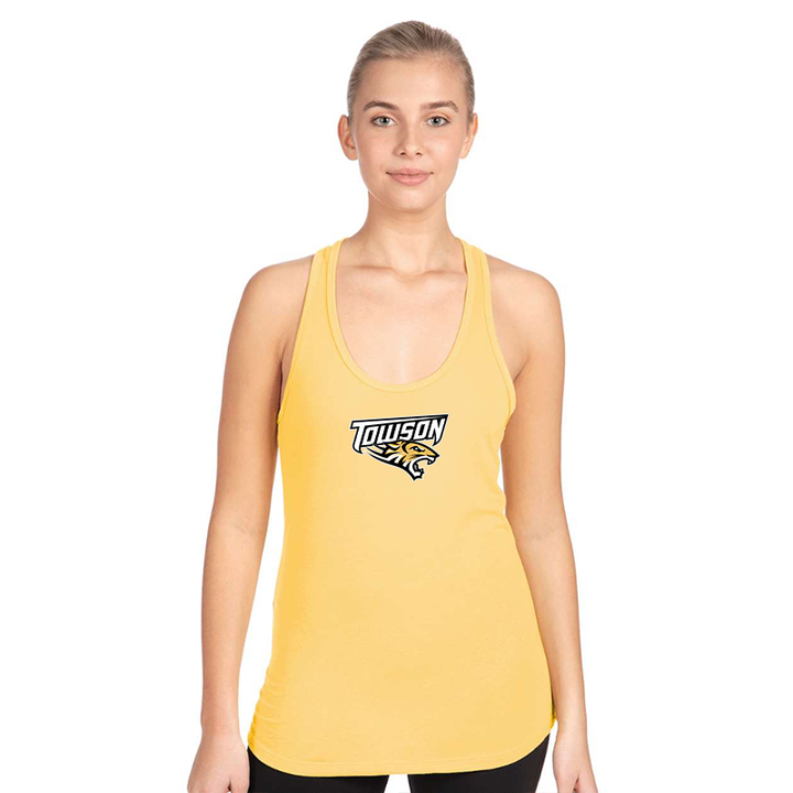 Women's Towson Tigers Next Level Ideal Racerback Tank