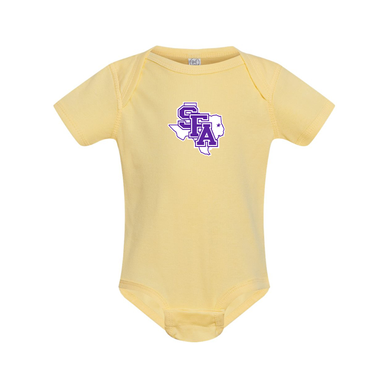 Stephen F. Austin Lumberjacks   Rabbit Skins Infant Baby Rib Bodysuit