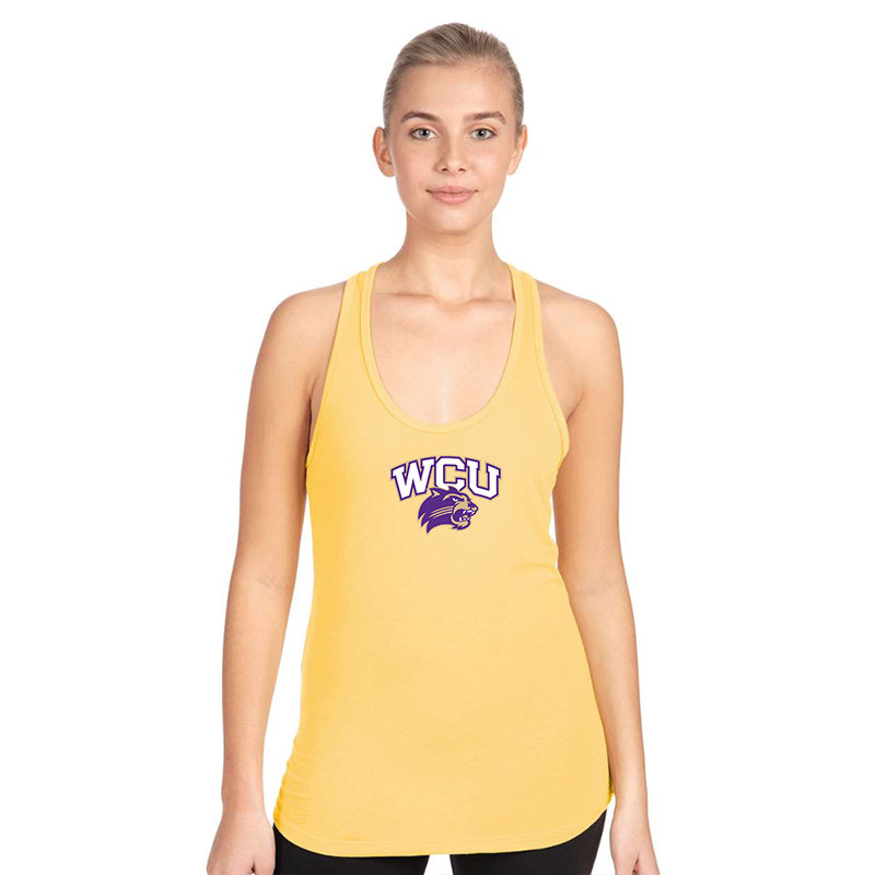 Women's Western Carolina CatamountsNext Level Ideal Racerback Tank