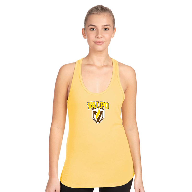 Women's Valparaiso Crusaders Market Next Level Ideal Racerback Tank