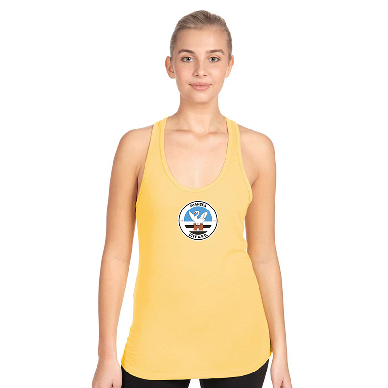 Women's Swansea City Soccer  Next Level Ideal Racerback Tank