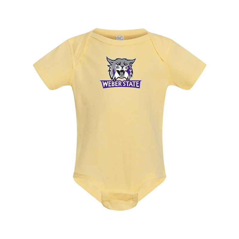 Weber State Wildcats Rabbit Skins Infant Baby Rib Bodysuit