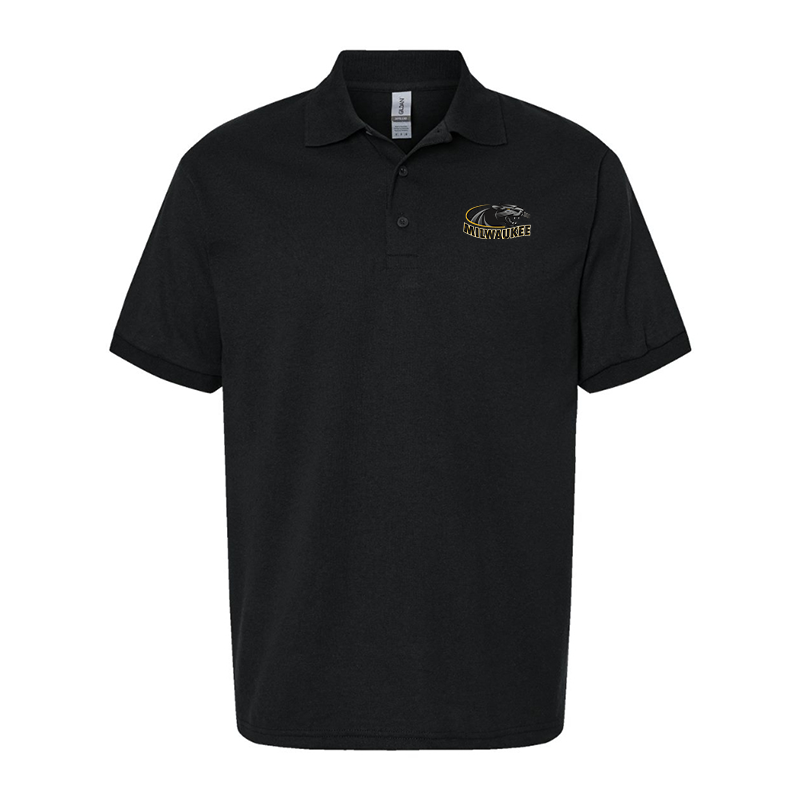 Men's Wisconsin Milwaukee Panthers Gildan Dry Blend Jersey Polo