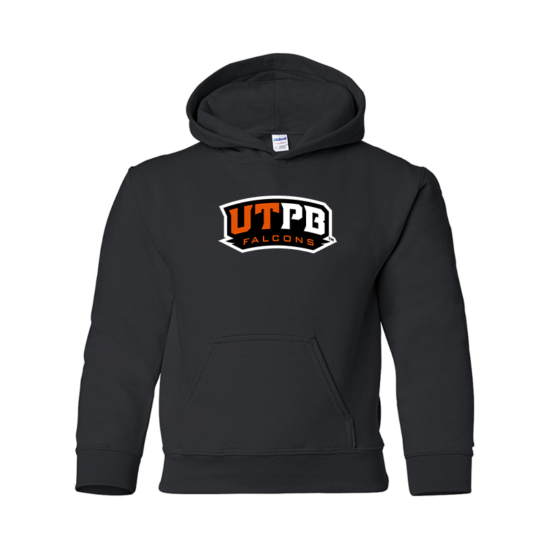Youth UTPB Falcons Gildan Heavy Blend  Hooded Sweatshirt