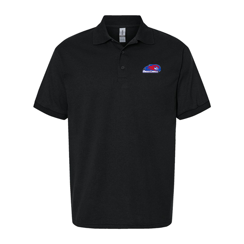 Men's UMass Lowell River Hawks Gildan Dry Blend Jersey Polo