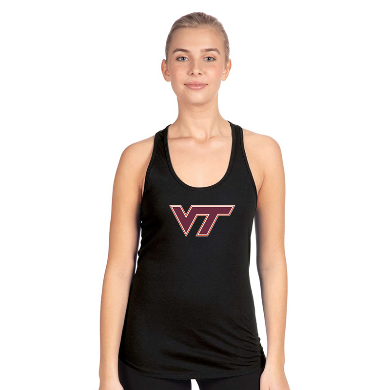 Women's Virginia Tech Hokies Next Level Ideal Racerback Tank