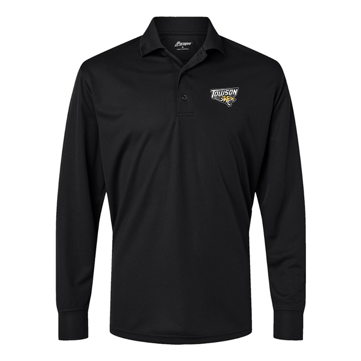 Men's  Towson Tigers  Paragon Prescott Long Sleeve Polo