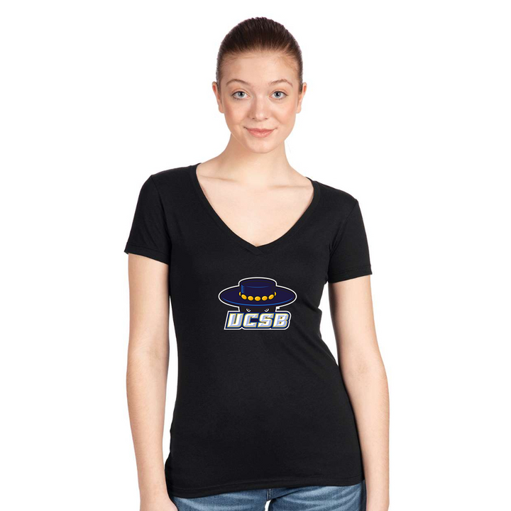 Women's UCSB Gauchos  Next Level V-Neck T-Shirt