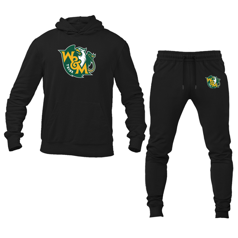 Men's William and Mary Tribe Hoodie Joggers Set