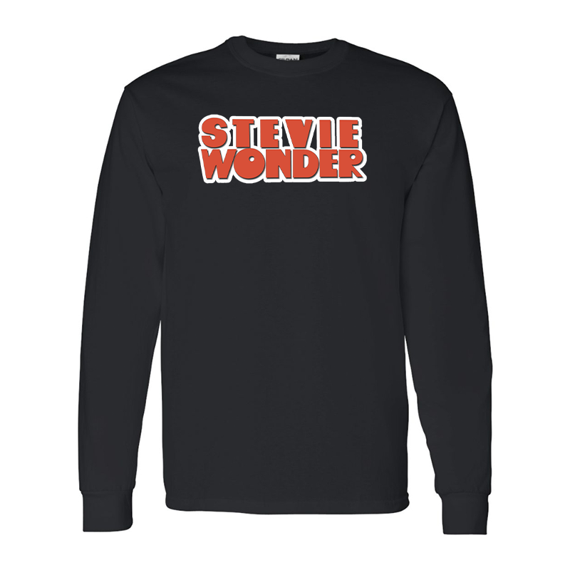 Men's Stevie-Wonder Gildan Heavy Cotton Long Sleeve T-Shirt
