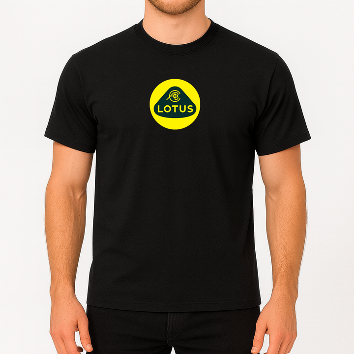 Men’s Lotus Car Cotton T-Shirt