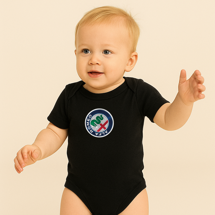 Alfa Romeo Car Baby Romper Onesie