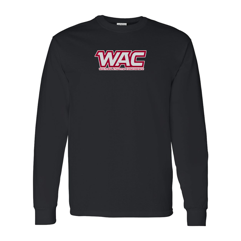 Men's Western Athletic Conference Gildan Heavy Cotton Long Sleeve T-Shirt
