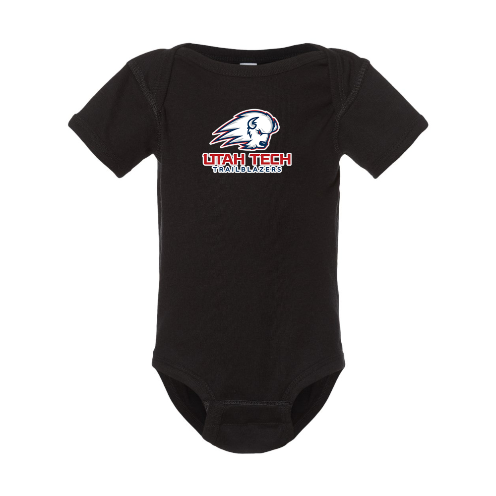 Utah Tech Trailblazers Rabbit Skins Infant Baby Rib Bodysuit