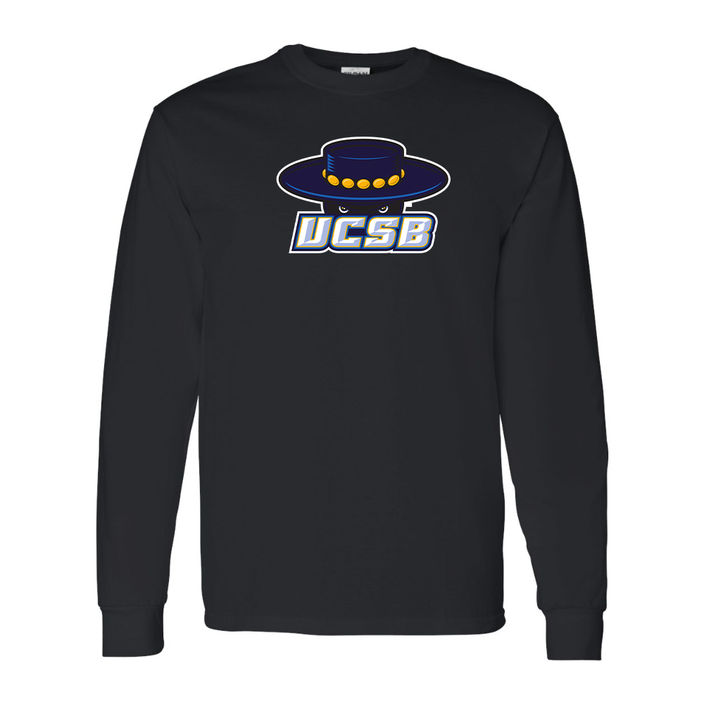 Men's UCSB Gauchos Gildan Heavy Cotton Long Sleeve T-Shirt