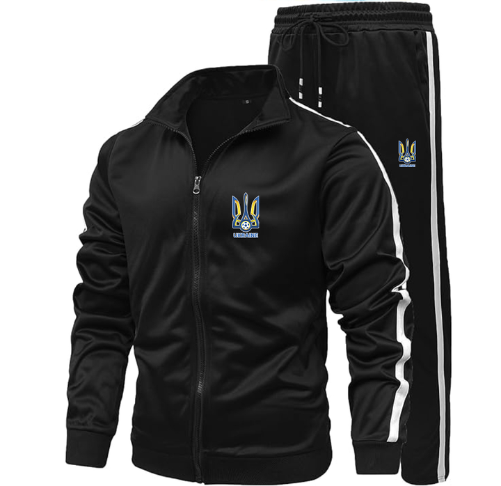 Men's Ukraine National Football Soccer Team  Dri-Fit TrackSuit