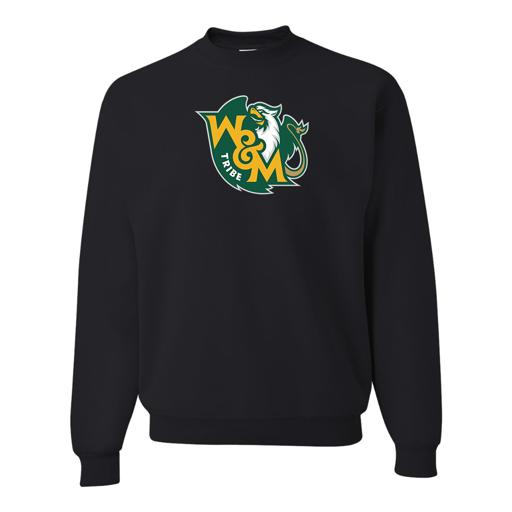 Men's William and Mary Tribe   JERZEES NuBlend Crewneck Sweatshirt