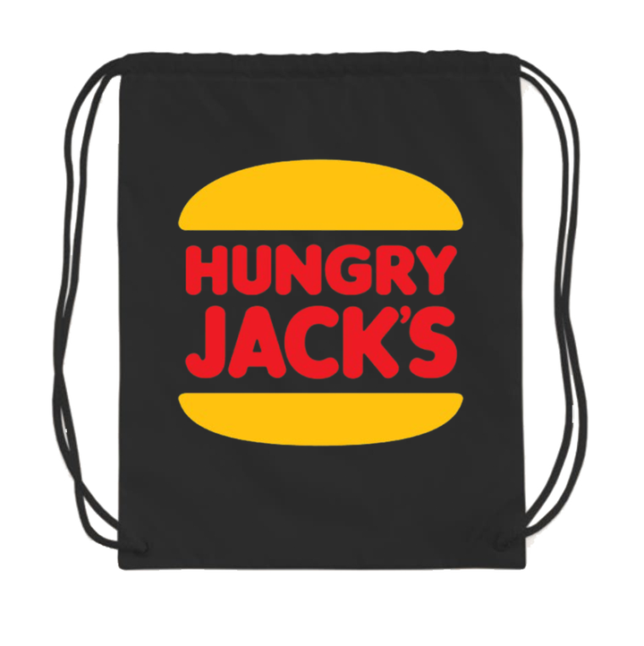 Hungry Jack_s Drawstring Bag
