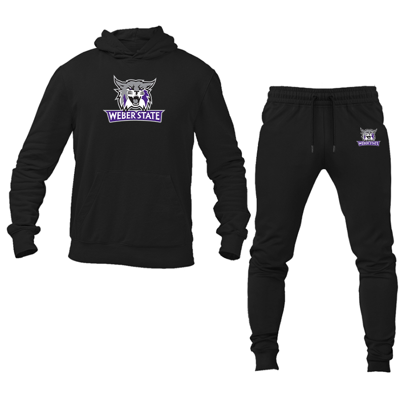Men's Weber State Wildcats Hoodie Joggers Set