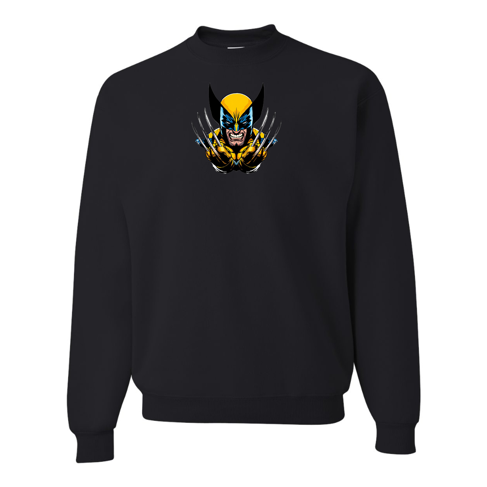 Men's Wolverine 2025 Art    JERZEES NuBlend Crewneck Sweatshirt
