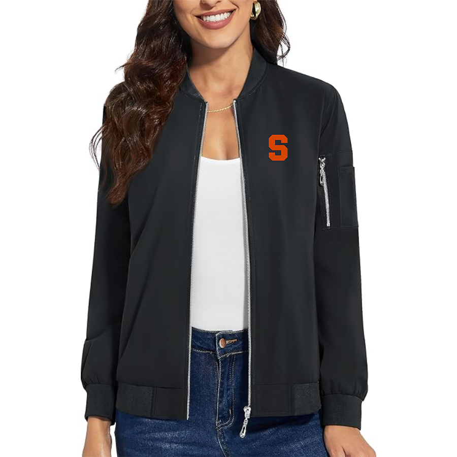 Women's Syracuse Orange  Premium Bomber Jacket Outerwear