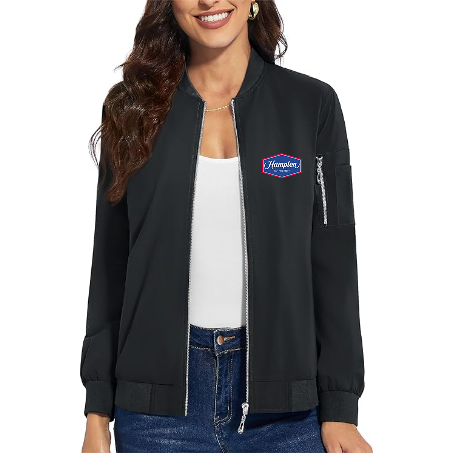 Women's Hampton by Hilton Premium Bomber Jacket Outerwear
