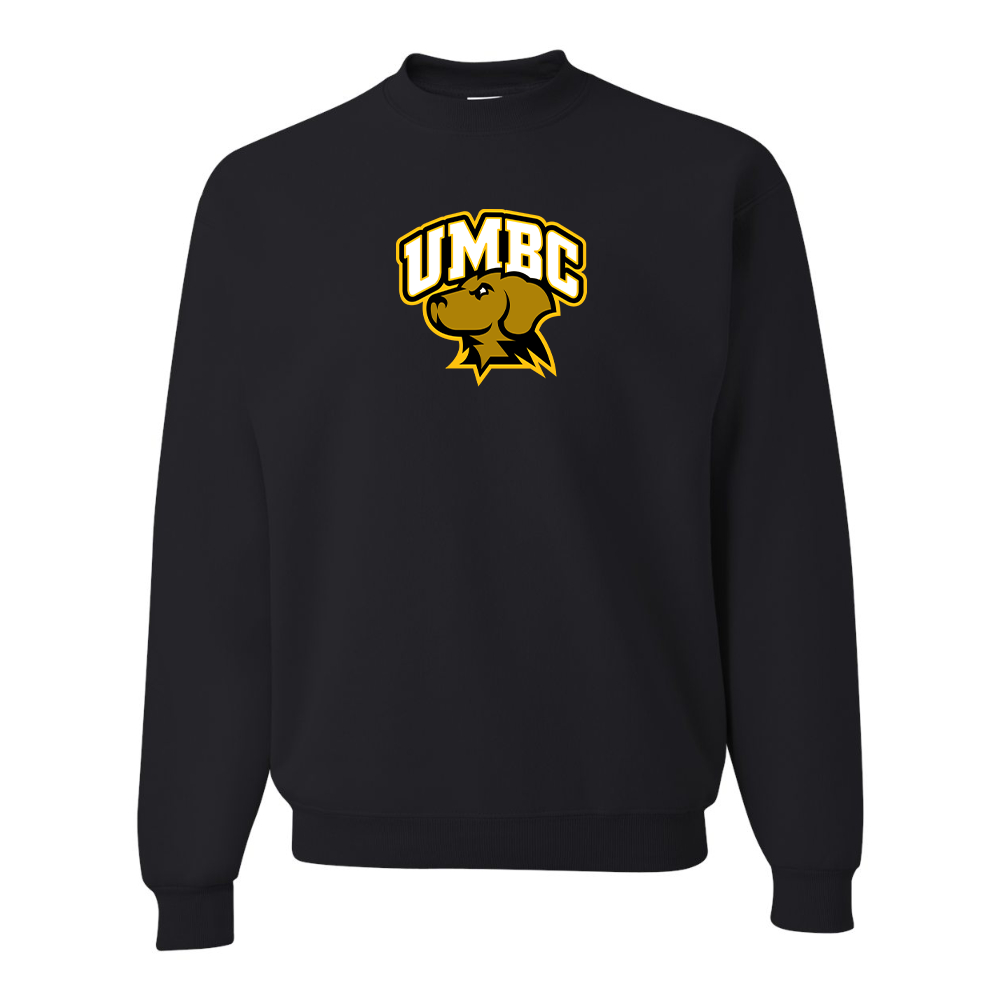 Men's UMBC Retrievers JERZEES NuBlend Crewneck Sweatshirt