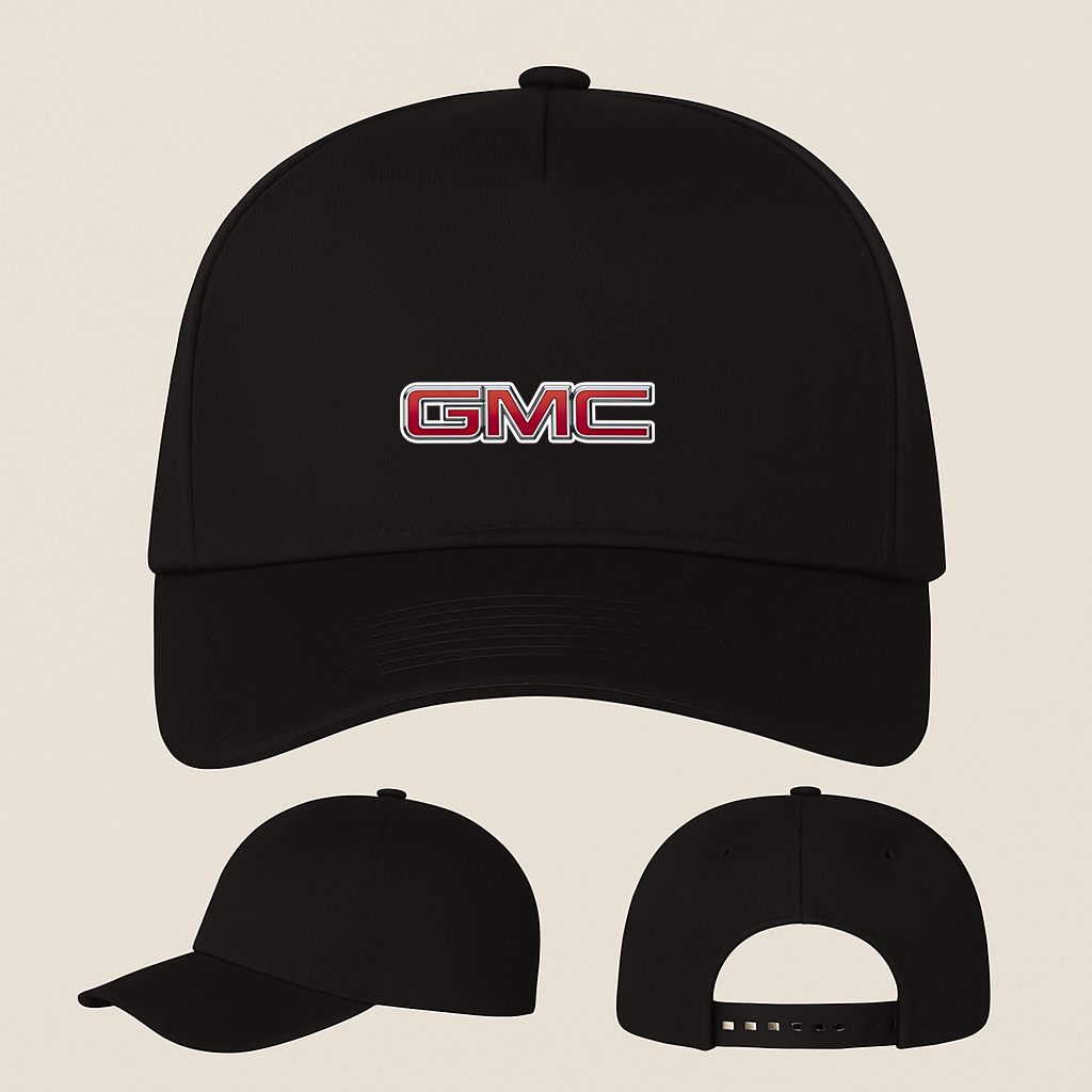 GMC Car Five Panel Twill Snapback Cap