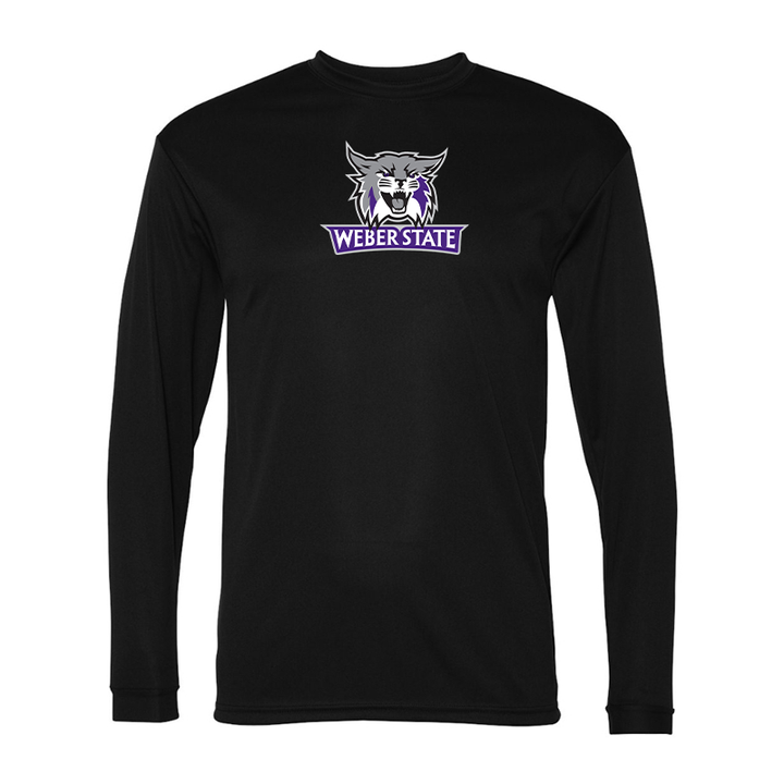 Men's Weber State Wildcats  Performance Long Sleeve T-Shirt