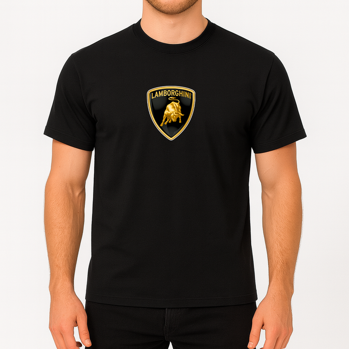 Men’s Lamborghini Car Cotton T-Shirt