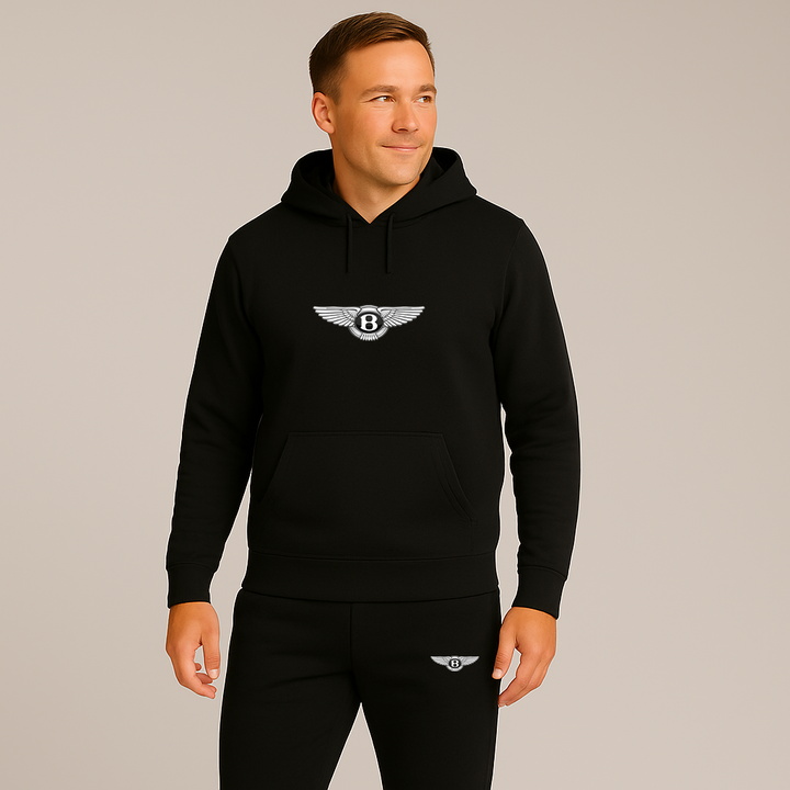 Men’s Bentley Motorsports Car Hoodie Joggers Set