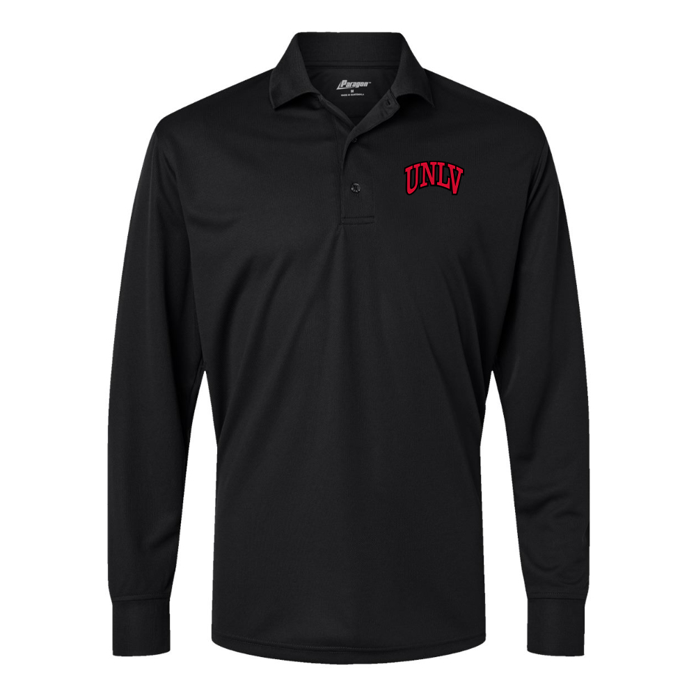 Men's UNLV Rebels  Paragon Prescott Long Sleeve Polo