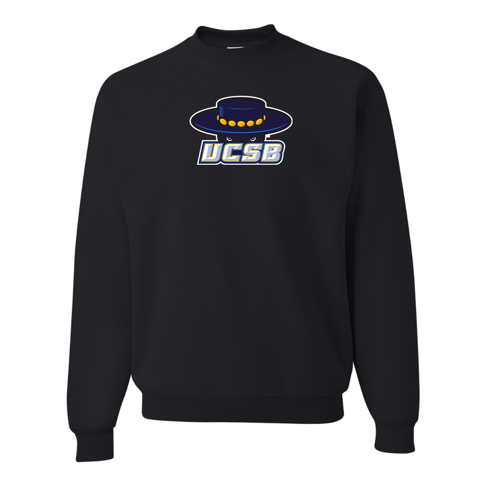 Men's UCSB Gauchos  JERZEES NuBlend Crewneck Sweatshirt