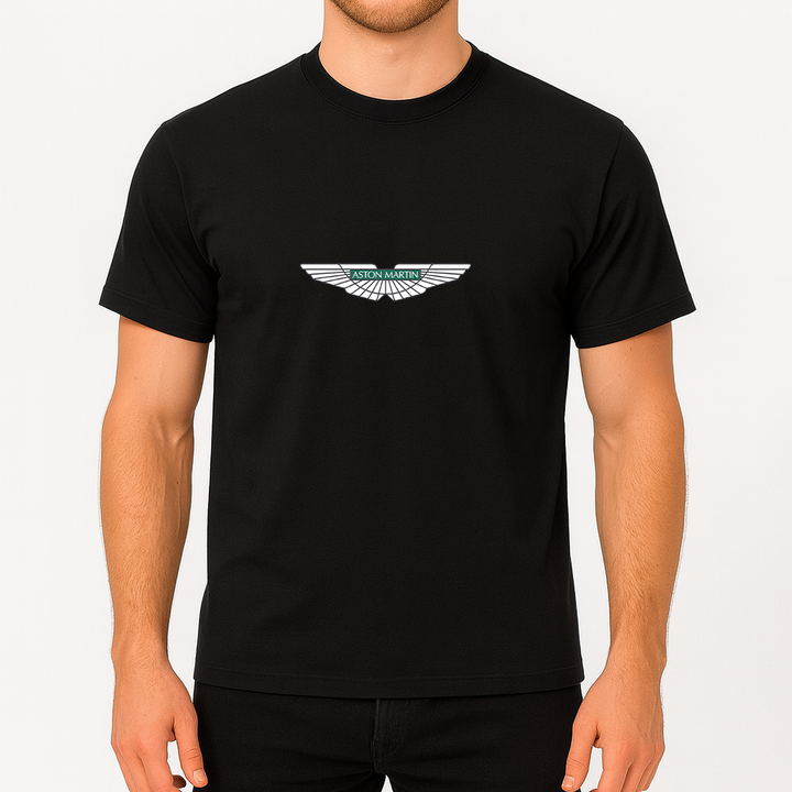 Men's Aston Martin Motorsports Car Cotton T-Shirt