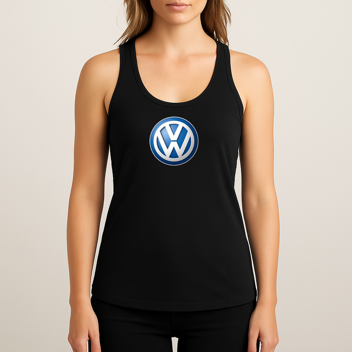 Women's VW Volkswagen Car Racerback Tank Top