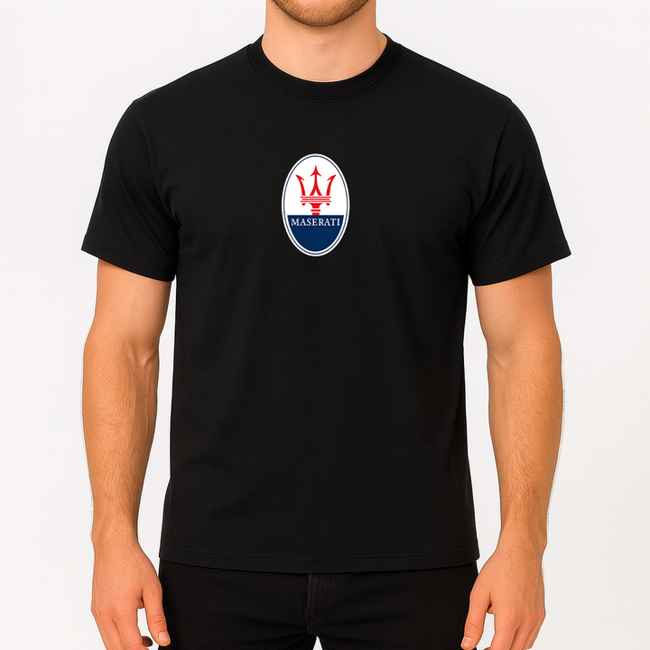 Men’s Maserati Car Cotton T-Shirt