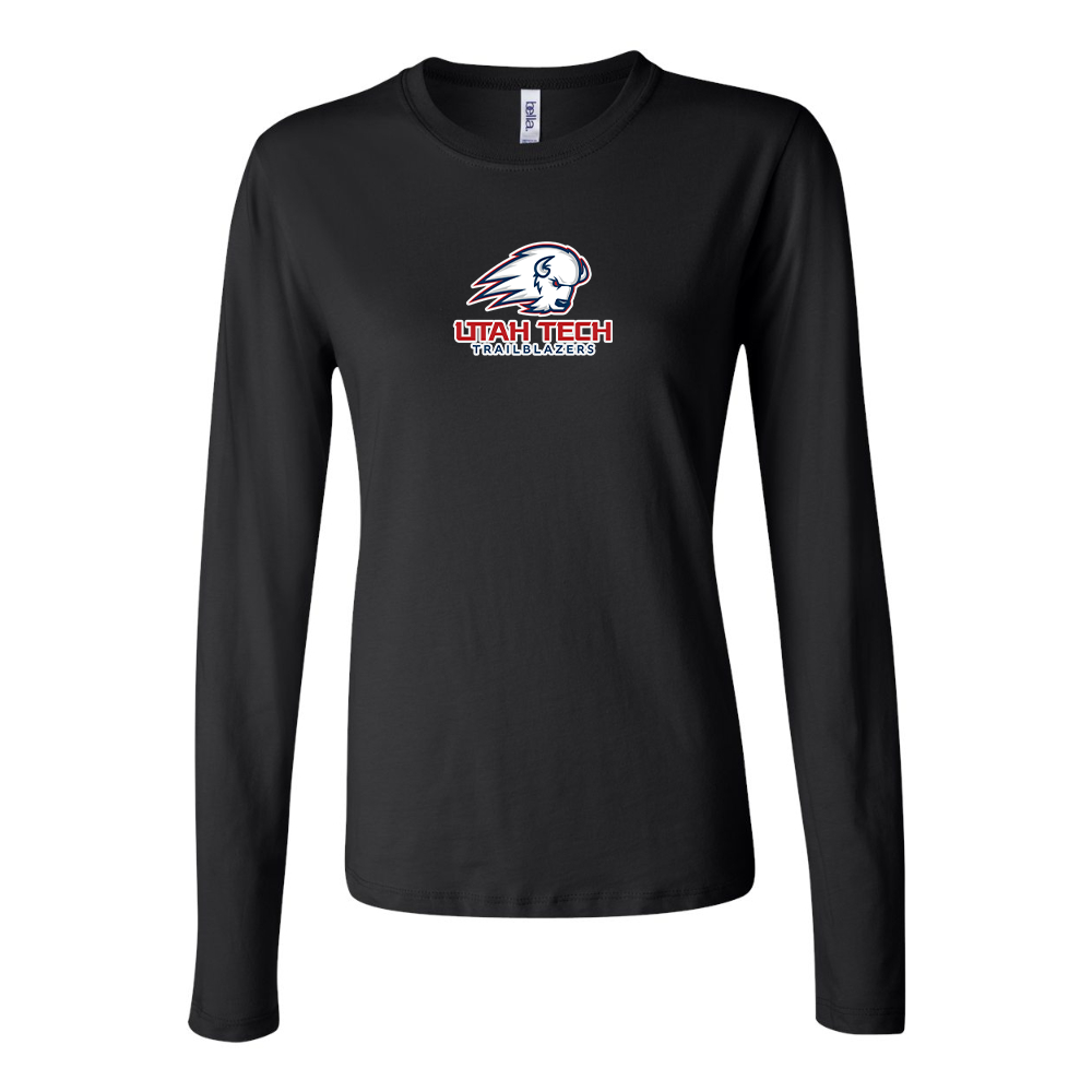 BELLA CANVAS Women’s Utah Tech Trailblazers Jersey Long Sleeve Tee