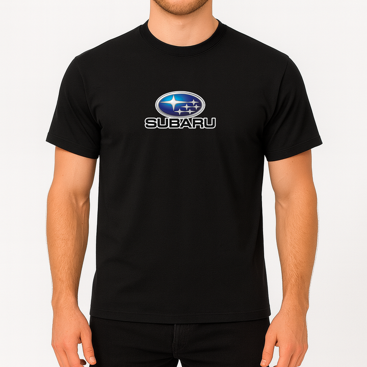 Men’s Subaru Car Cotton T-Shirt